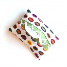 Light blue Japanese design- Tissue holder