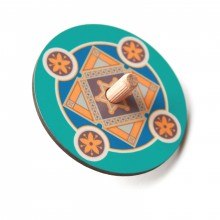 Dreidel-Blue with star of david