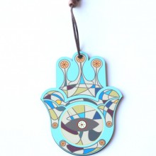 Light blue Hamsa