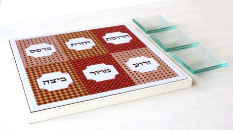 Passover seder plate