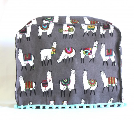 Mixer cover cute alpacas