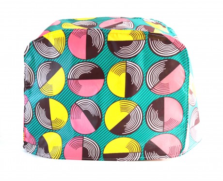 Pop Art style Mixer Cover with shiny cotton fabric